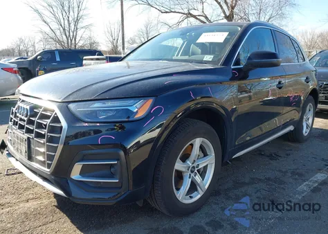 2022 Audi Q5 Premium 40 Tfsi Quattro S Tronic from USA, damaged, VIN WA1ABAFY2N2114654